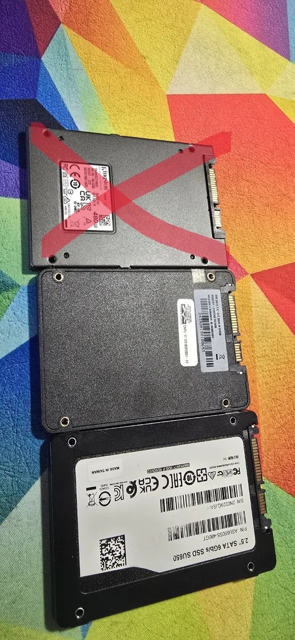 SSD Sata 480GB Saudável - Foto 2