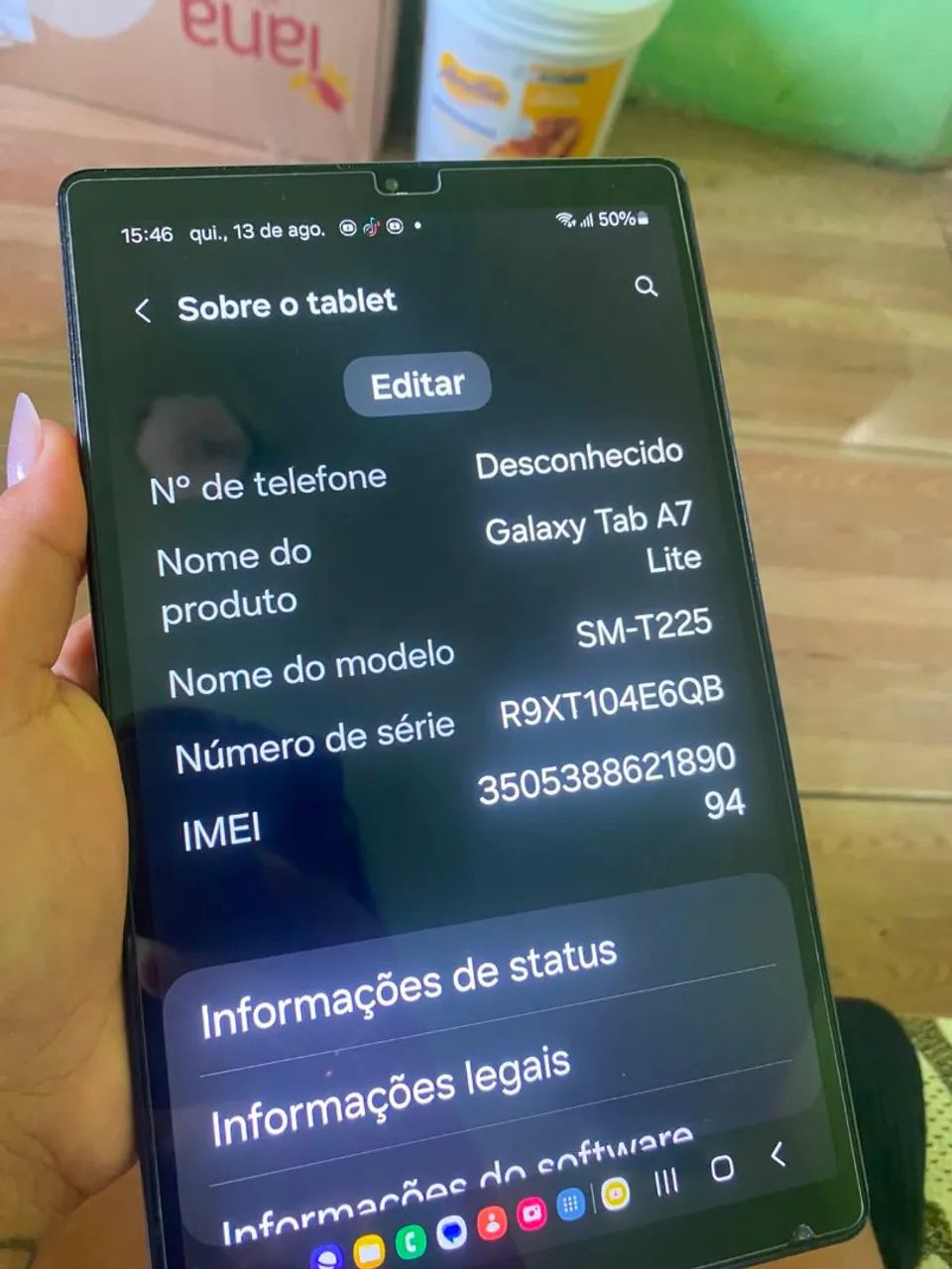 Samsung Tablet A7 elite  32 gigas 