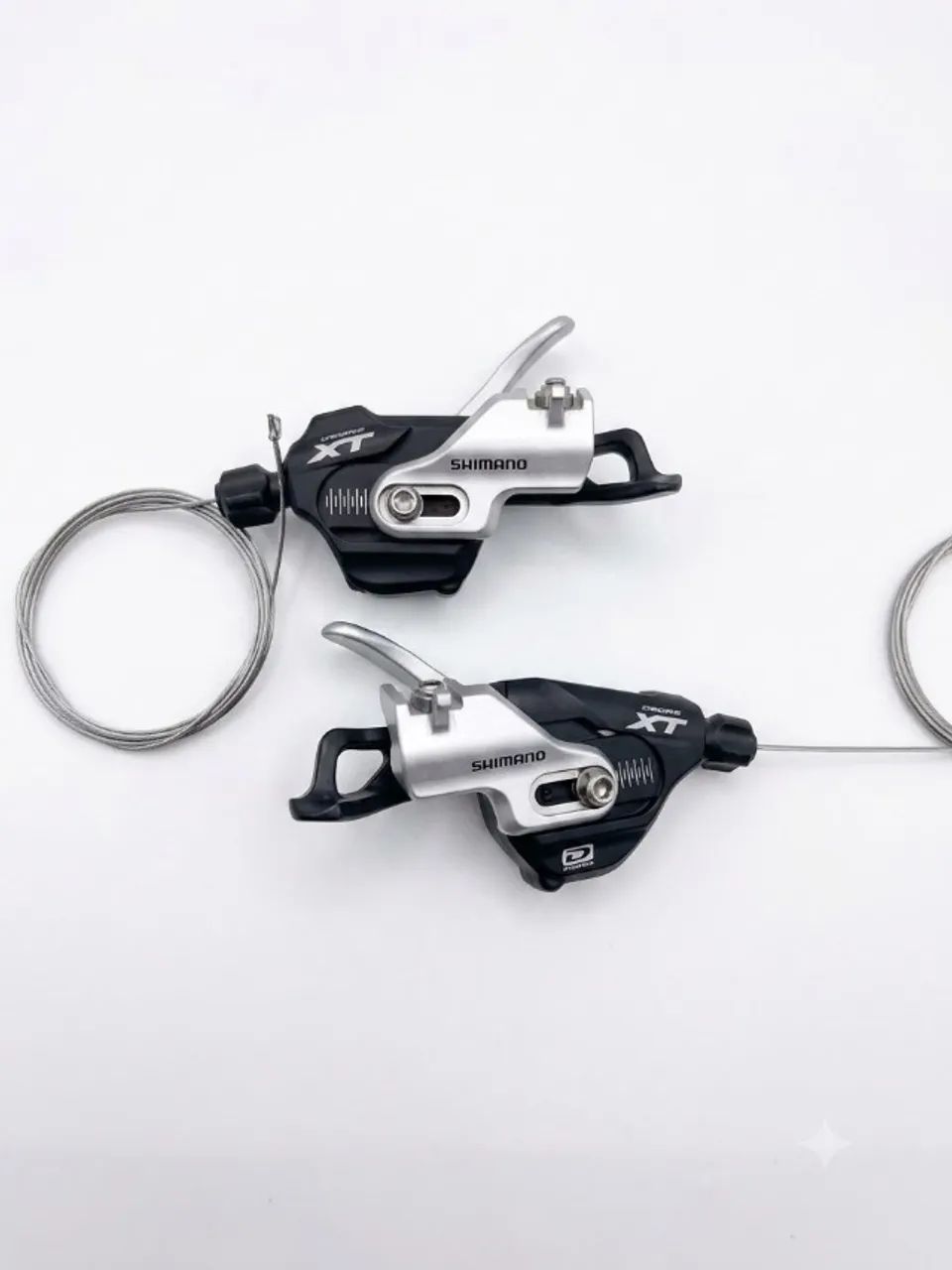 PAR DE ALAVANCAS DE CÂMBIO SHIMANO DEORE XT M780 - Foto 3