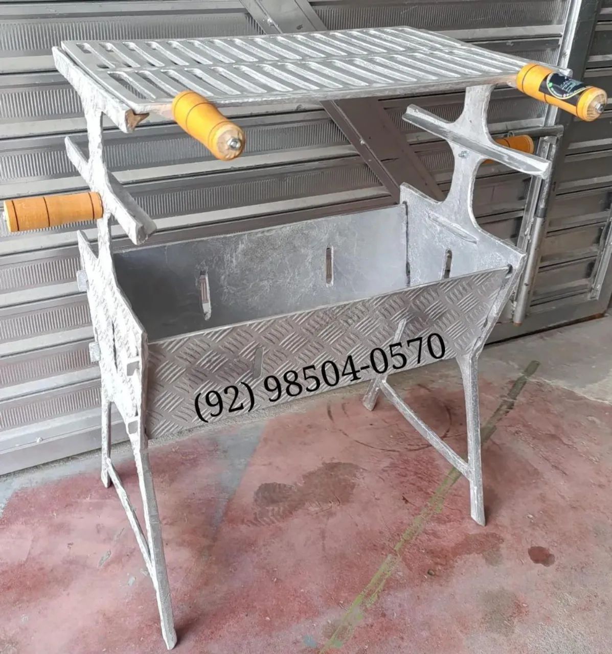 Churrasqueira de aluminio  - Foto 2
