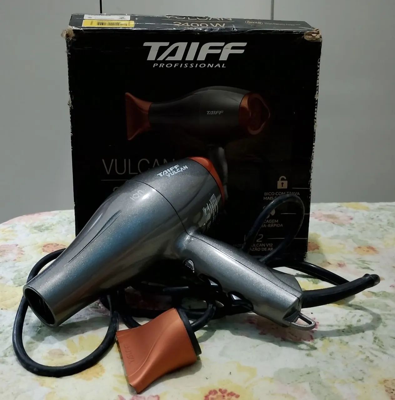 Secador Taiff Vulcan 2400w 220v - Foto 2