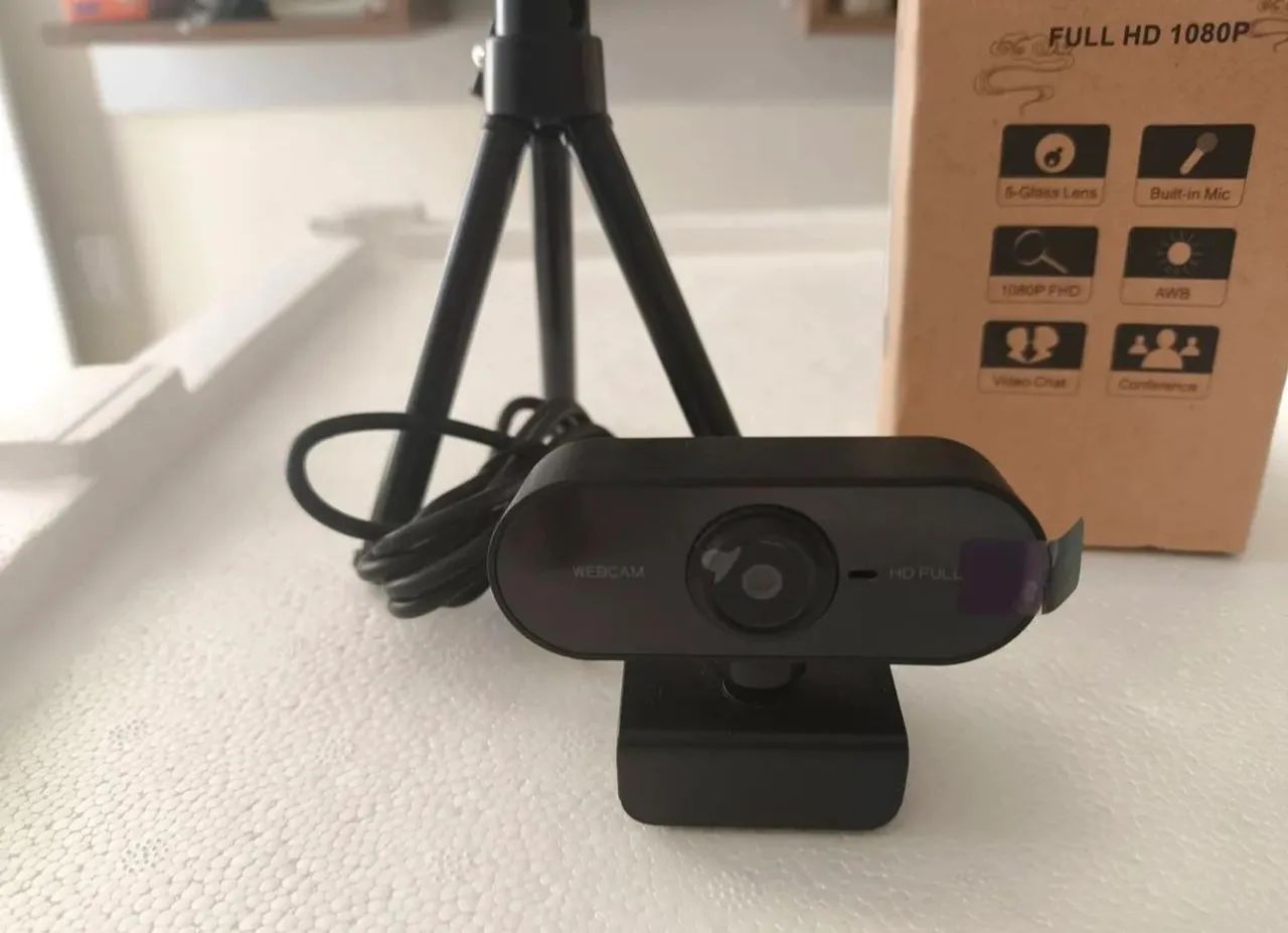 WebCam Nova Full HD (Parcelo Sem Juros)