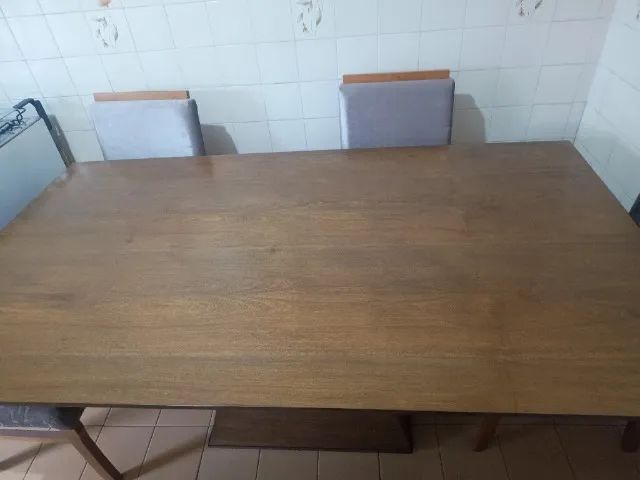 Mesa retangular de jantar - 6 lugares  - Foto 2