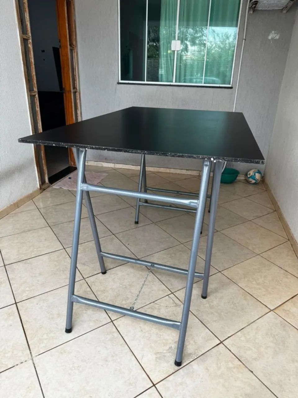2 cavaletes e 1 placa mdf  - Foto 2
