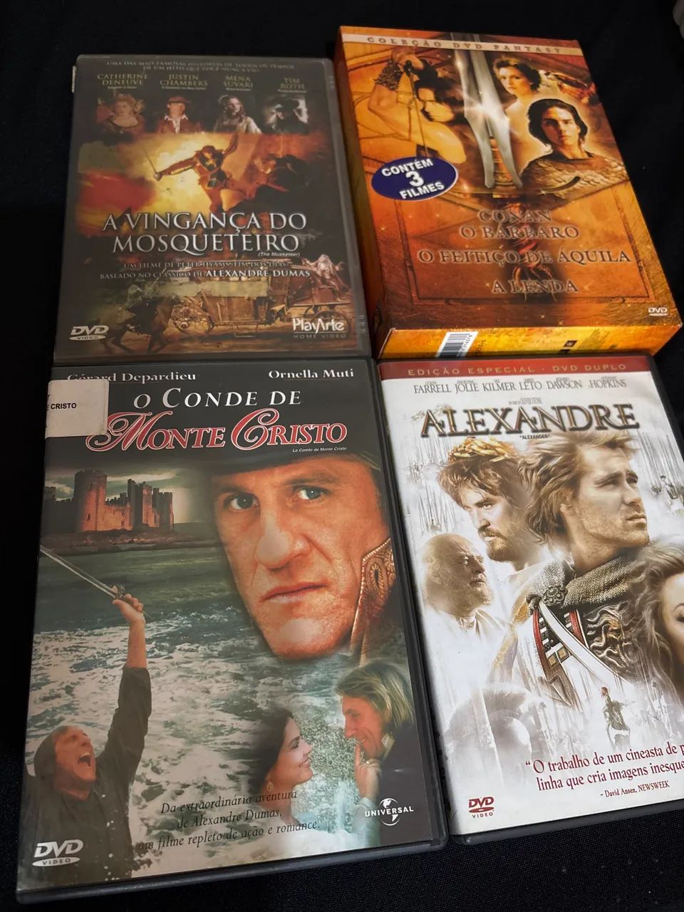 DVDs Ação e Aventura - BOX 2