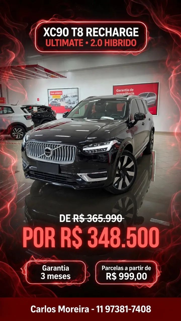 Volvo Xc90 XC 90 T-8 Ultimate 2.0 AWD (Híbrido) 2024