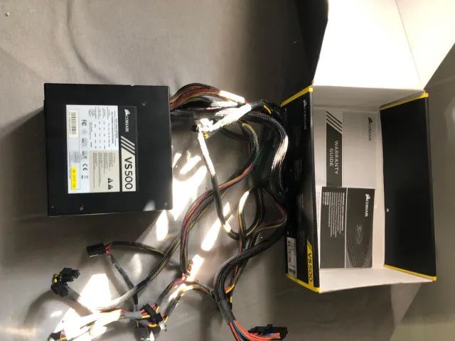 Fonte Corsair 500W 80 Plus