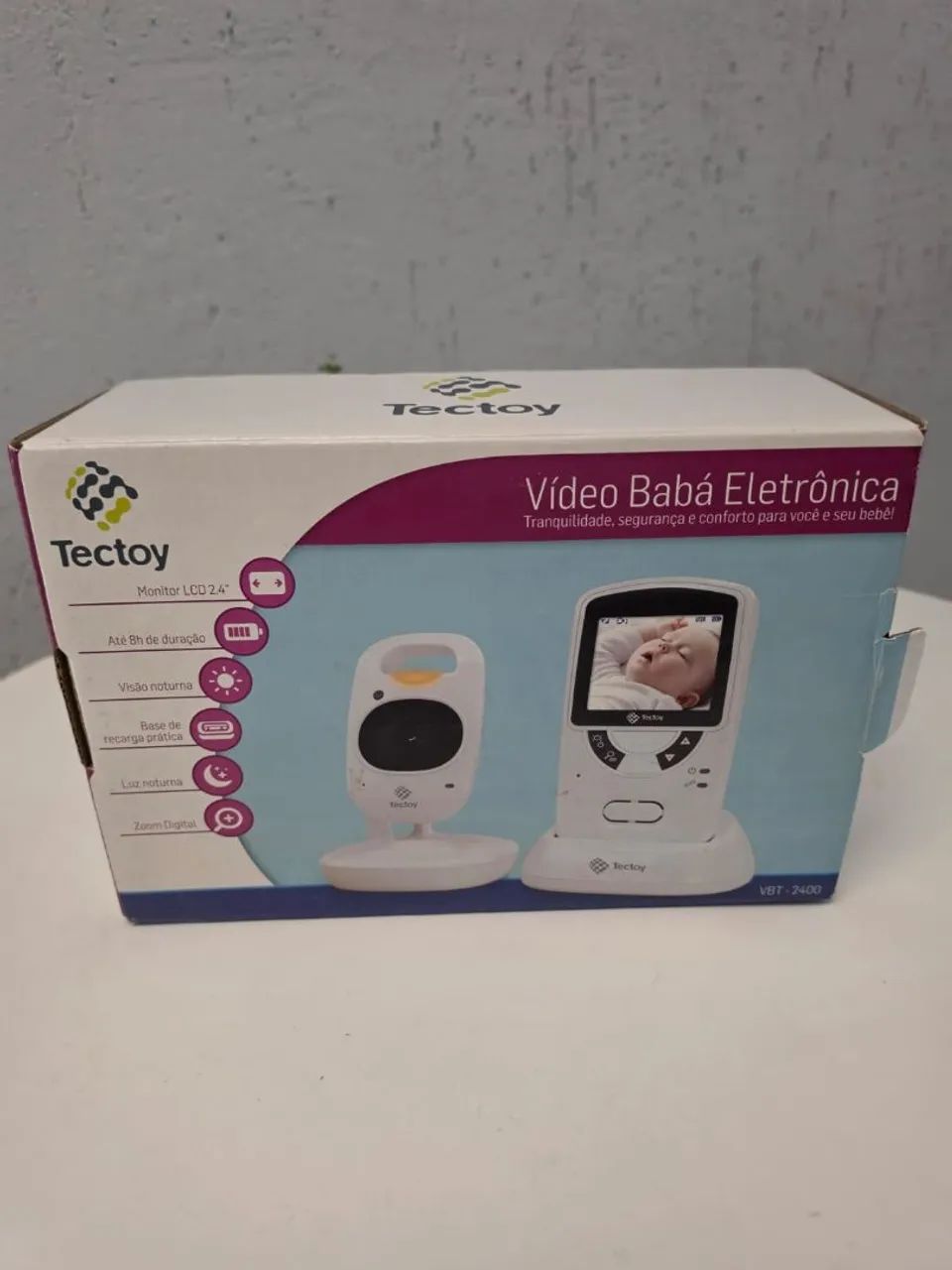 Babá eletrônica tectoy vtb-2400 - Foto 4