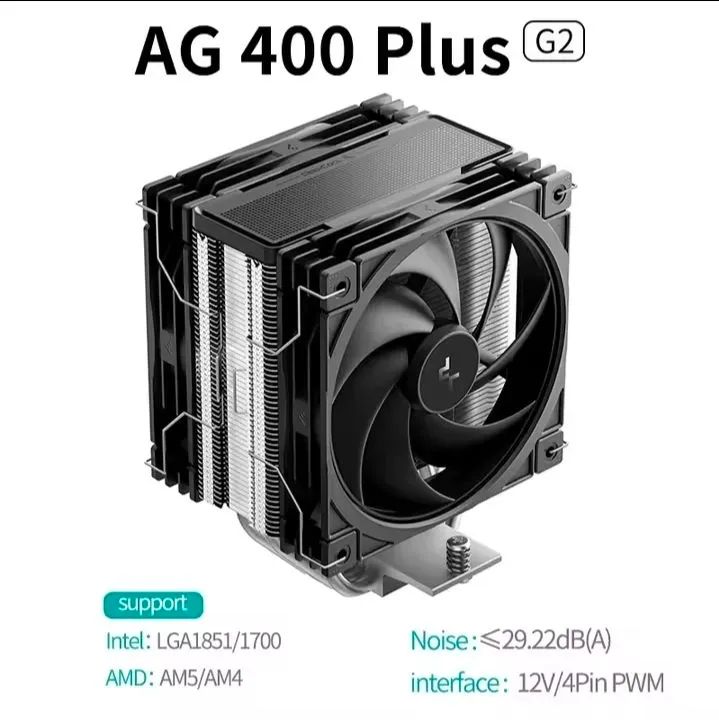 Air cooler Deecool AG400 Plus G2 220W(Novo) - Foto 3