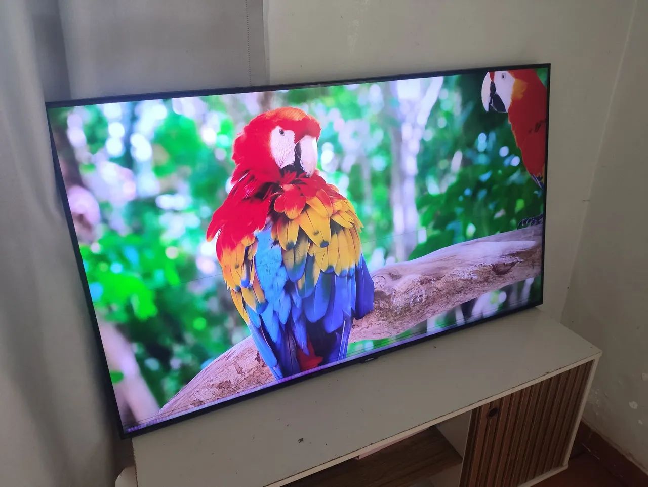 TV 50 POL. SMART WI-FI. 4K . COM DETALHE  - Foto 4