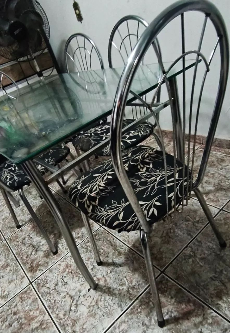 Jogo de mesa com cadeiras jantar  - Foto 5