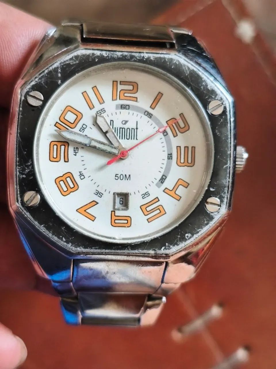 Relógio Dumont original quartz 