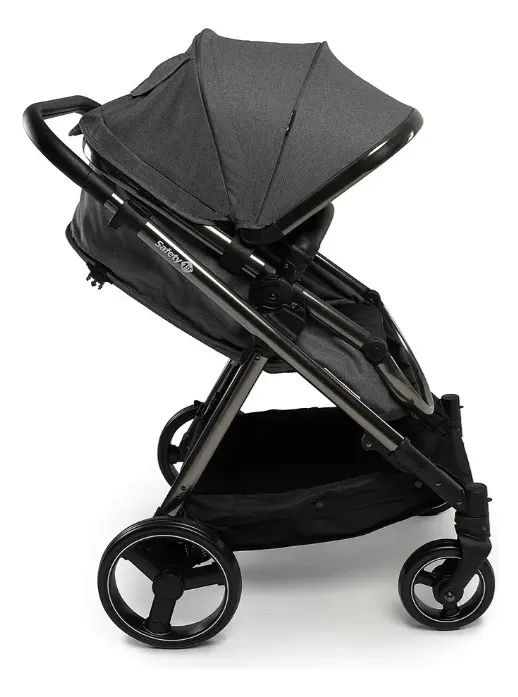 Carrinho de Bebe e Moises 3x1 Safety - Foto 4