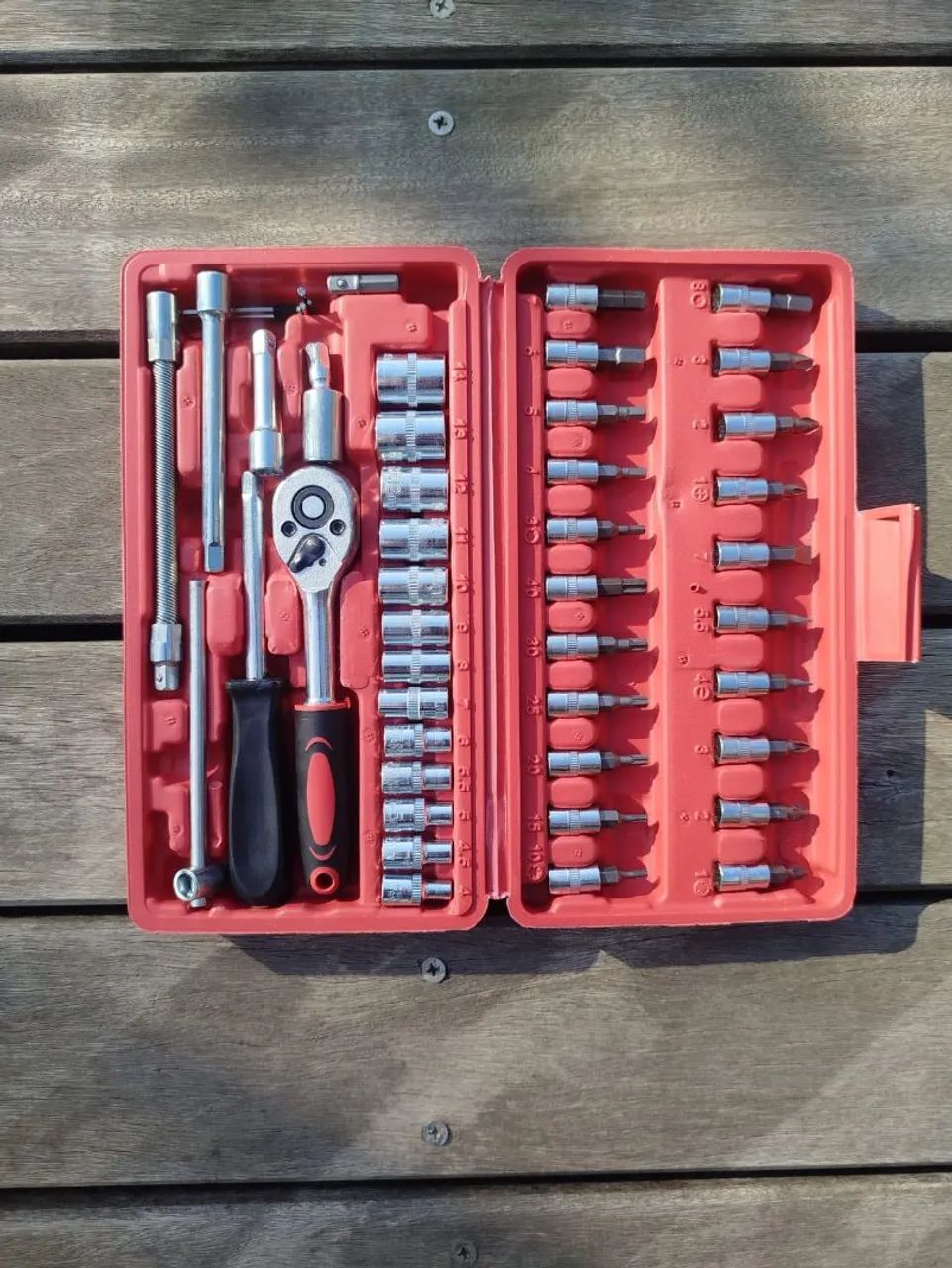Kit ferramentas 46 peças com maleta - Ferramentas de Construção