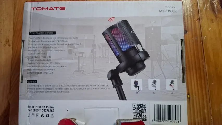 MICROFONE ESTREAMER - TOMATE - Foto 2