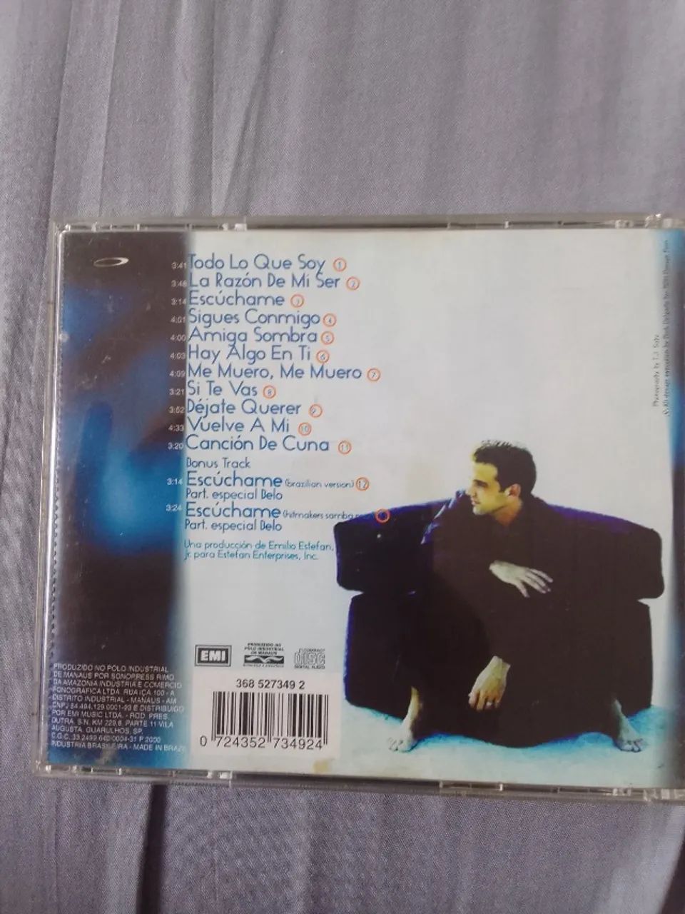 Cd  Carlos Ponce todo lo que soy usado - Foto 2