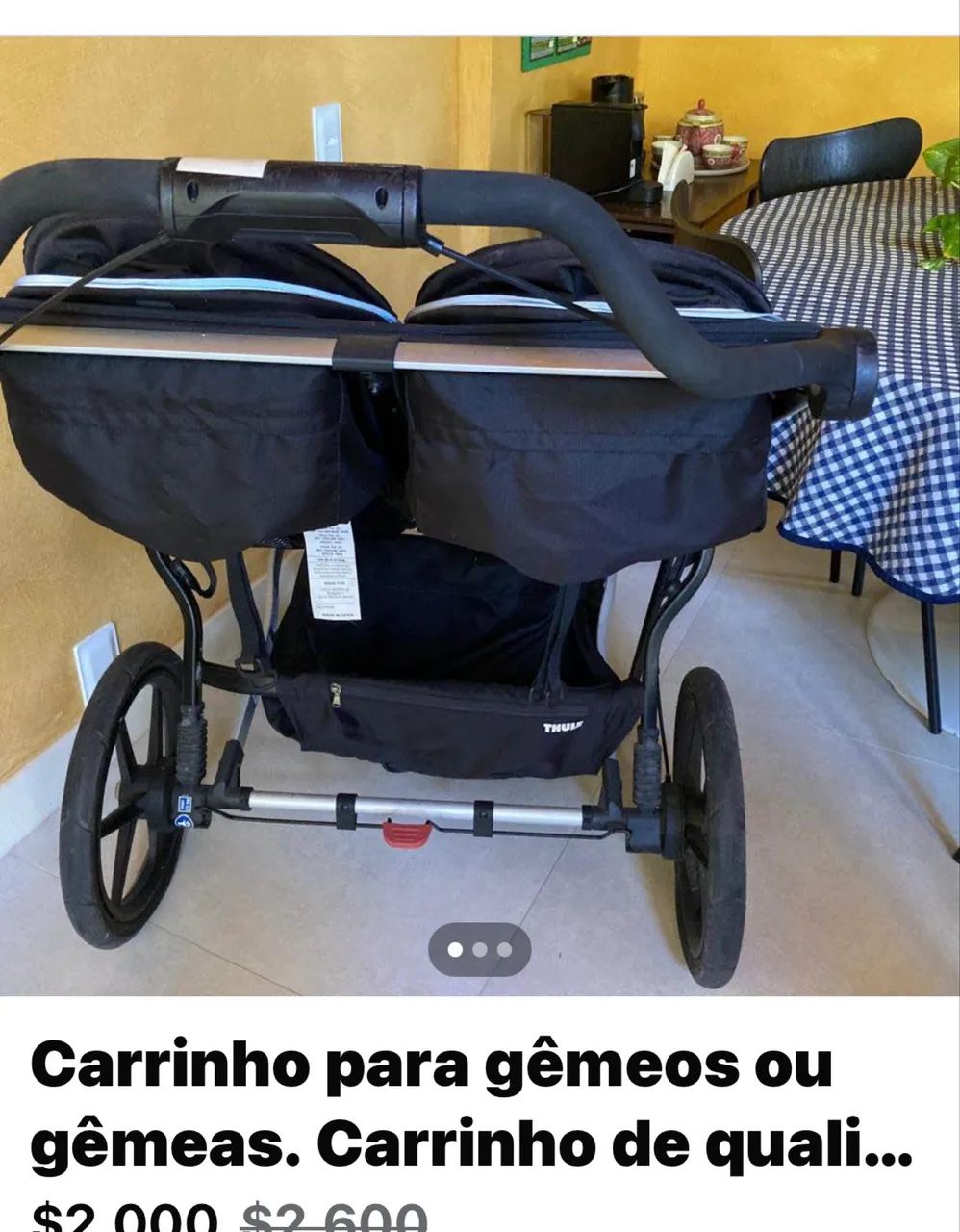 Carrinho de bebê para Gêmeos  - Foto 2