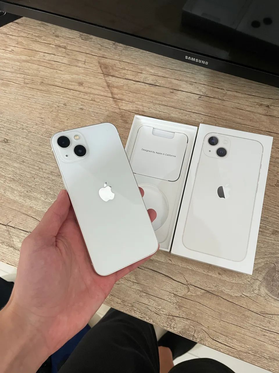 iPhone 13 branco 256g - Foto 2