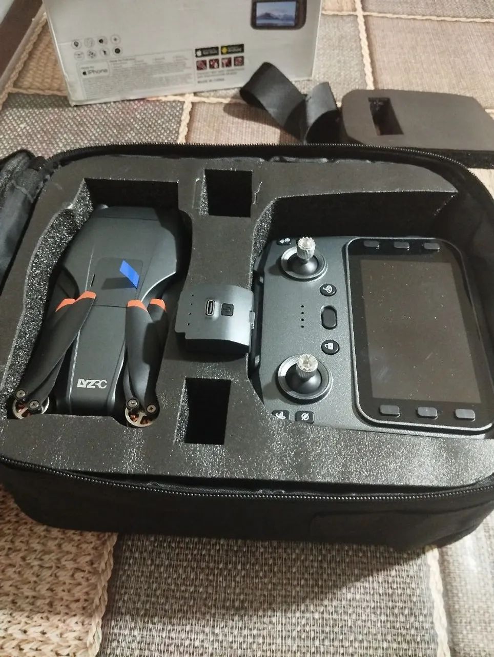 DRONE PROFISSIONAL L600 PRÓ com tela - Foto 2