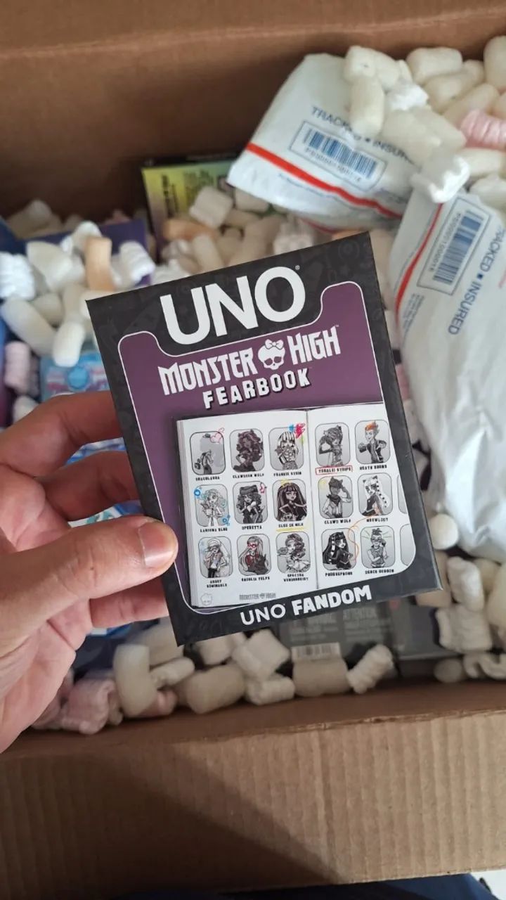 UNO Monster High versão colecionador LACRADO