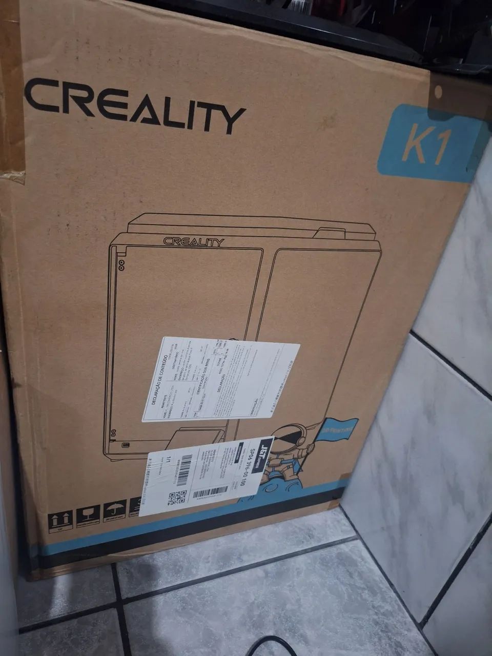 Impressora 3D Creality K1 + Dry Box 2.0 Creality - Kit Completo - Foto 4