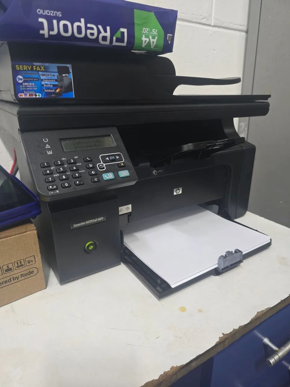Impressora laserjetM1212nf MPF - Foto 5