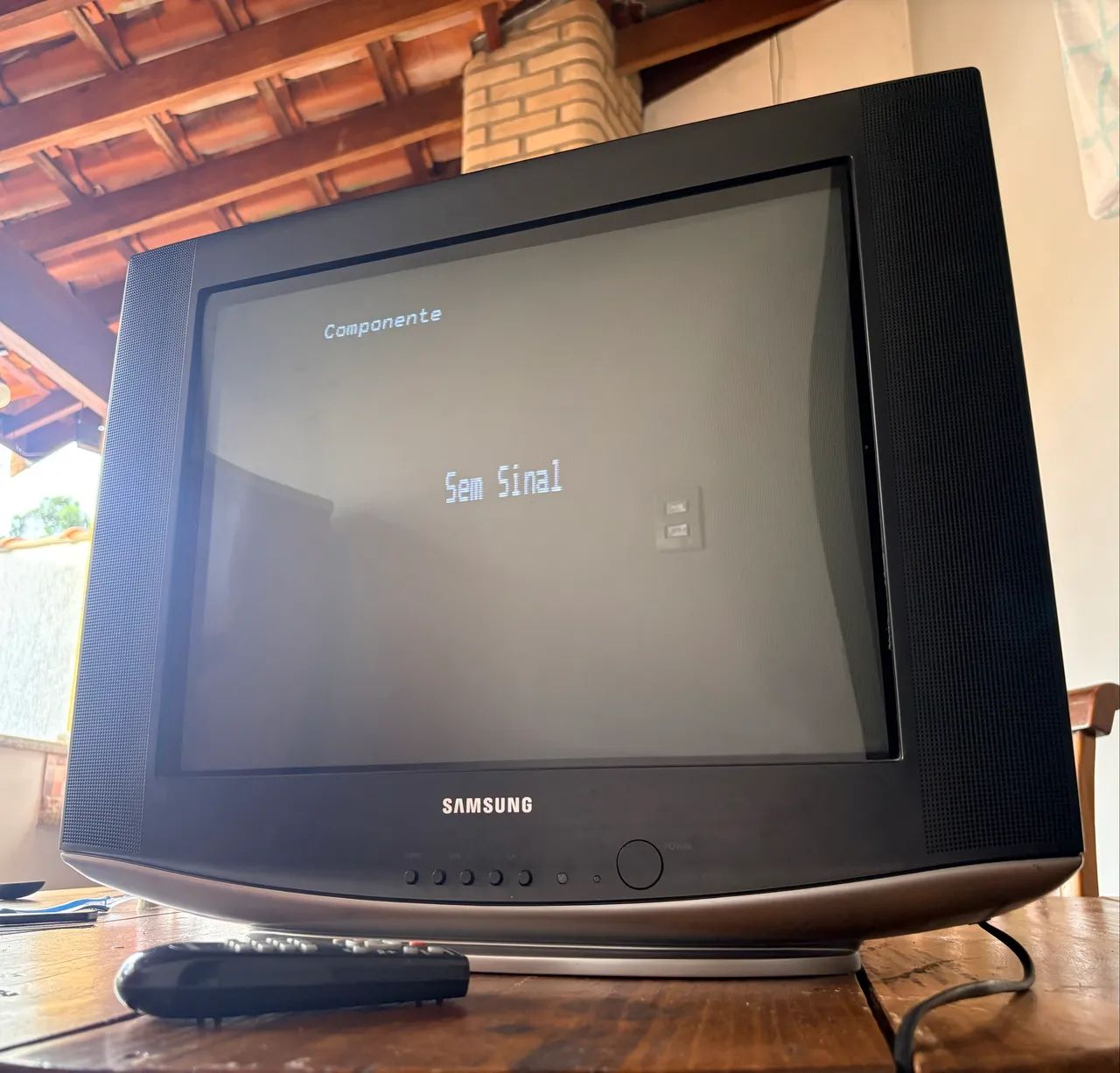 Tv de tubo analógica 21 polegadas saumsung  - Foto 3