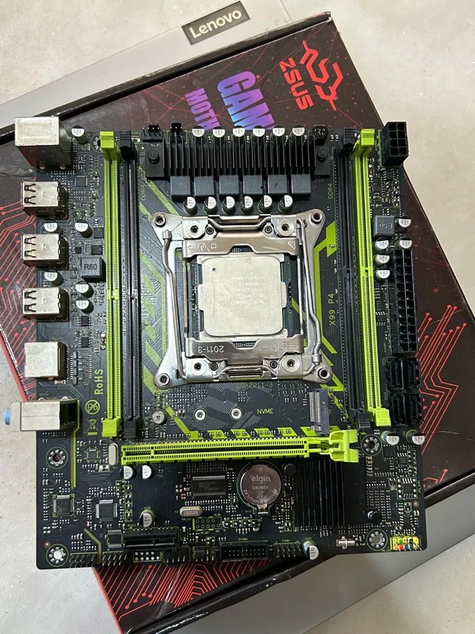 ? Kit X99 P4 + Xeon E5-2650 V4 + Cooler - Foto 2