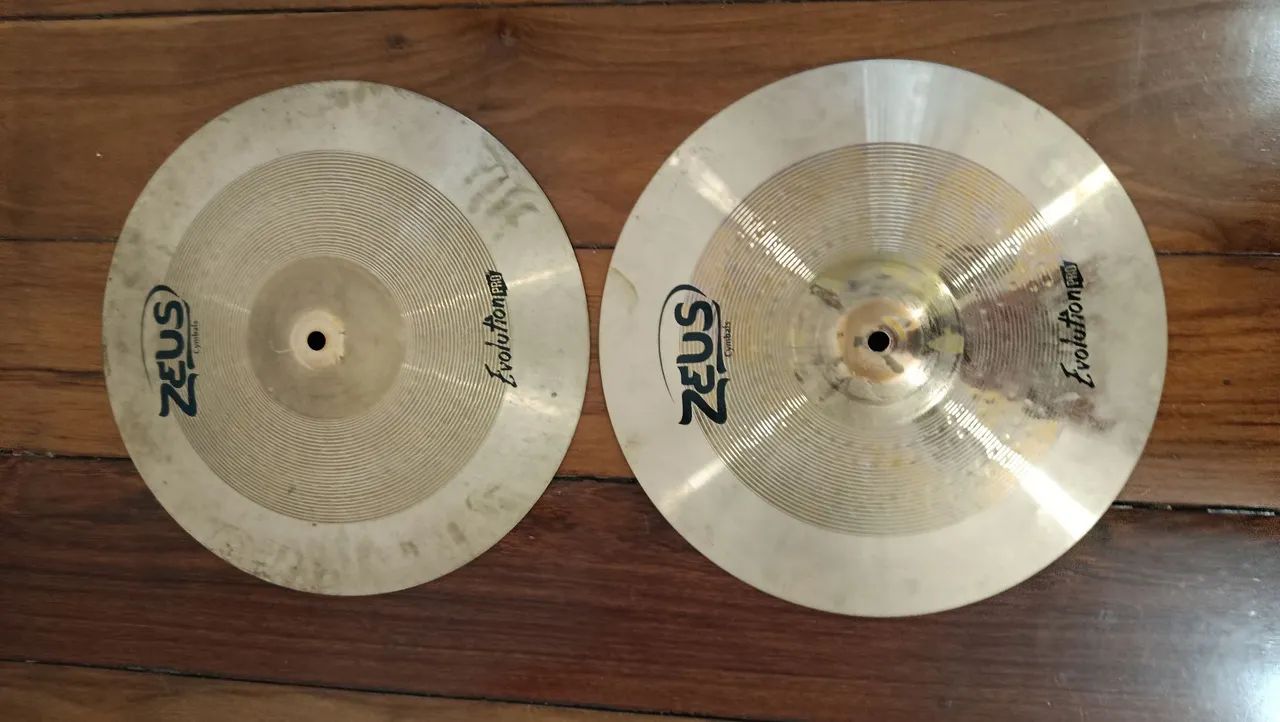 Chimbal completo - máquina e pratos<br>4Prato Zeus Evolution Pro