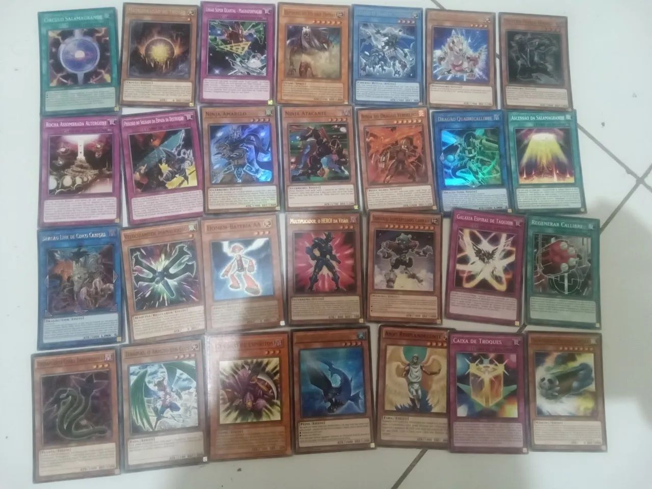 Cartas de yugioh , pokemon , magic , dragon ball e digimon avulsas , somente troca