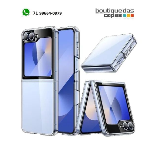 CAPA ACRILICO EVOCLEAR MOTO MOTOROLA Z FLIP 7