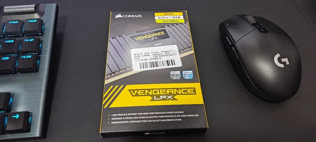 Memória Corsair Vengeance LPX 16GB (2×8GB) DDR4 3600MHz