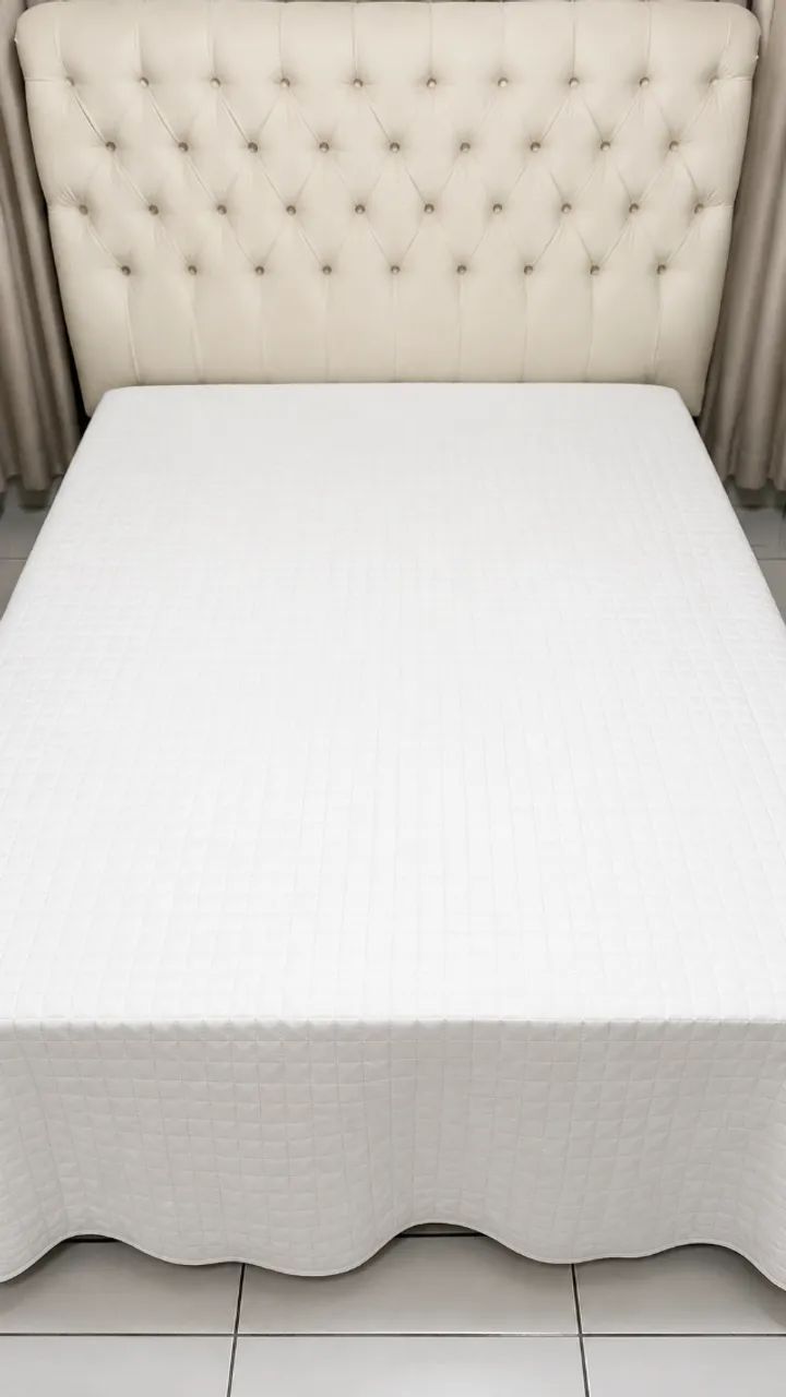 Poltrona + Cama Queen Size + Base | Frete Grátis
