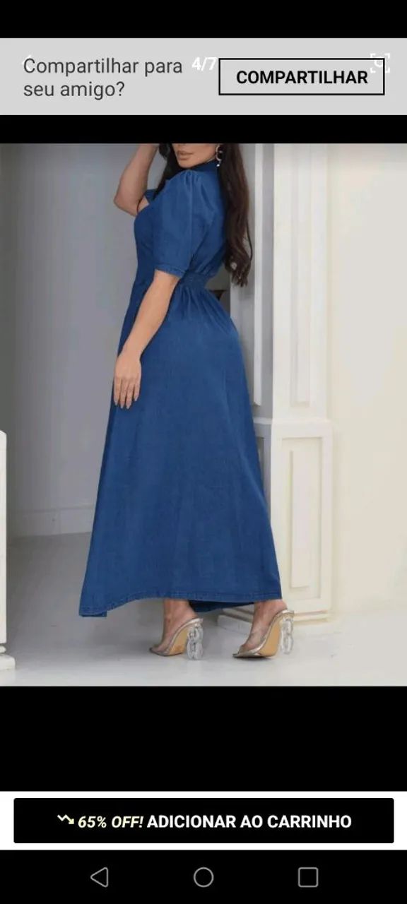 Vestido longo Gean  - Foto 4