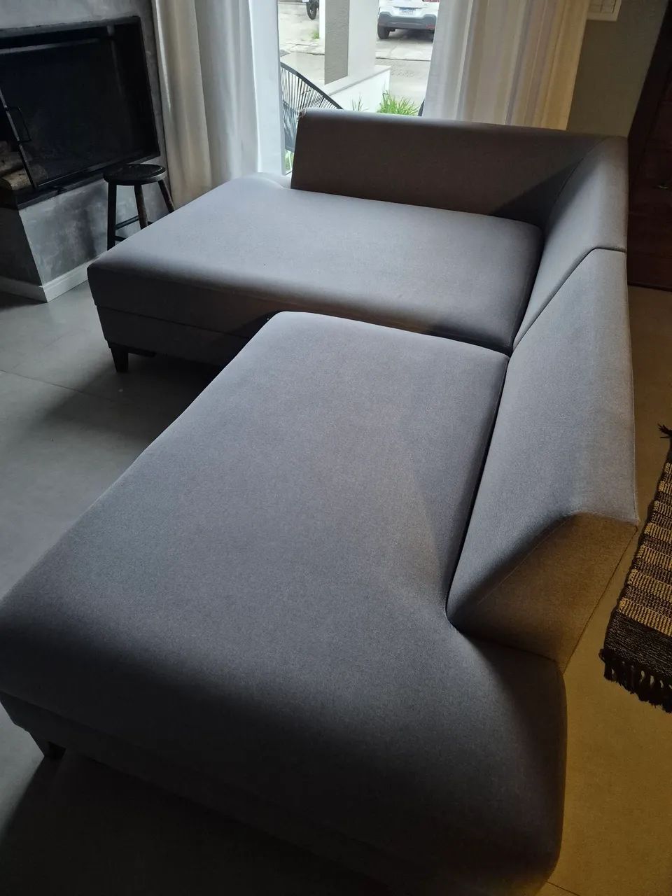 Sofá com chaise super confortável! - Foto 4