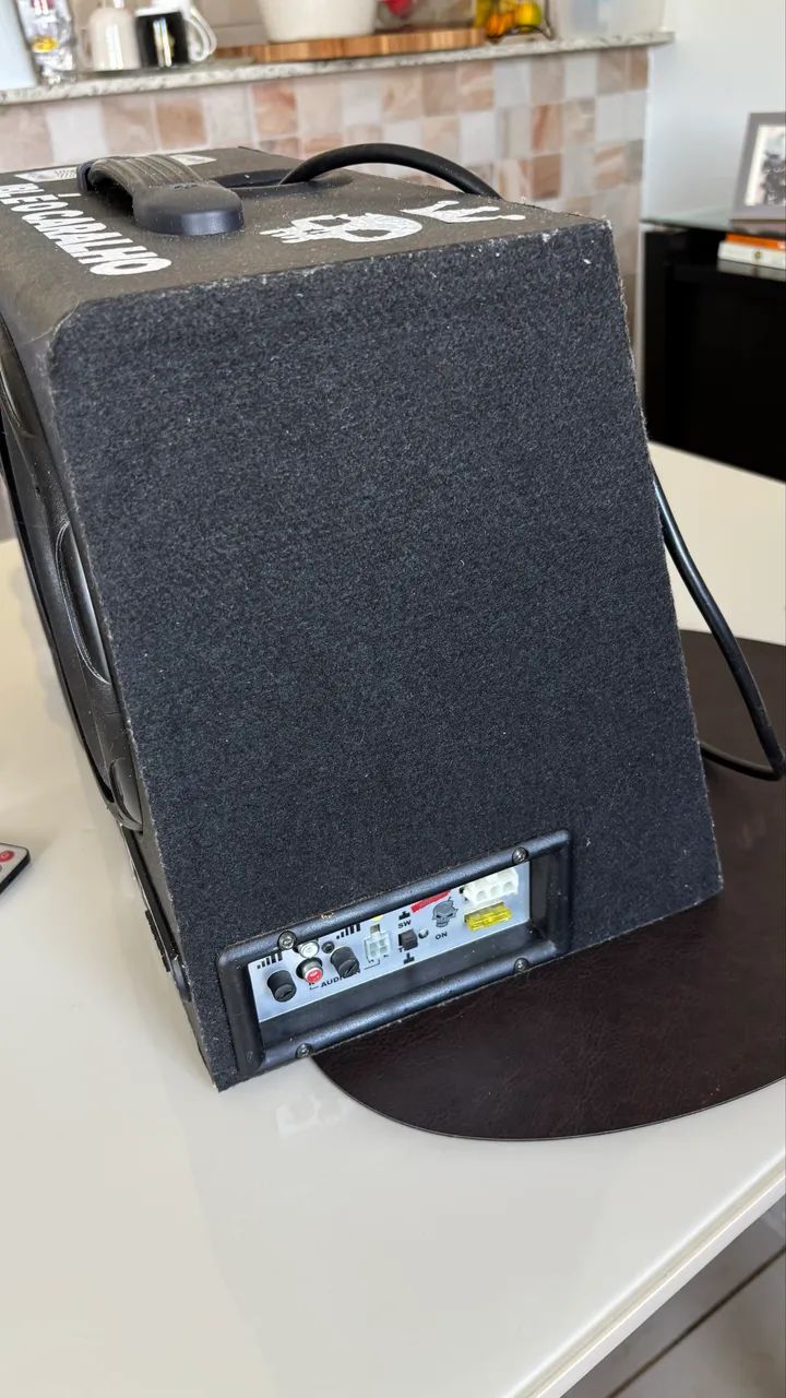 Caixa Amplificada 300w Bluetooth Sobwoofer - Foto 4