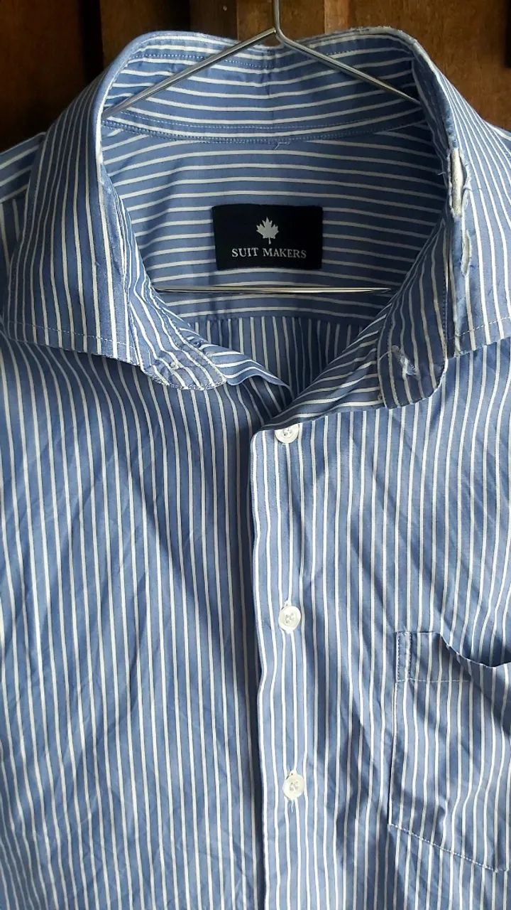Camisa listada m - Foto 3