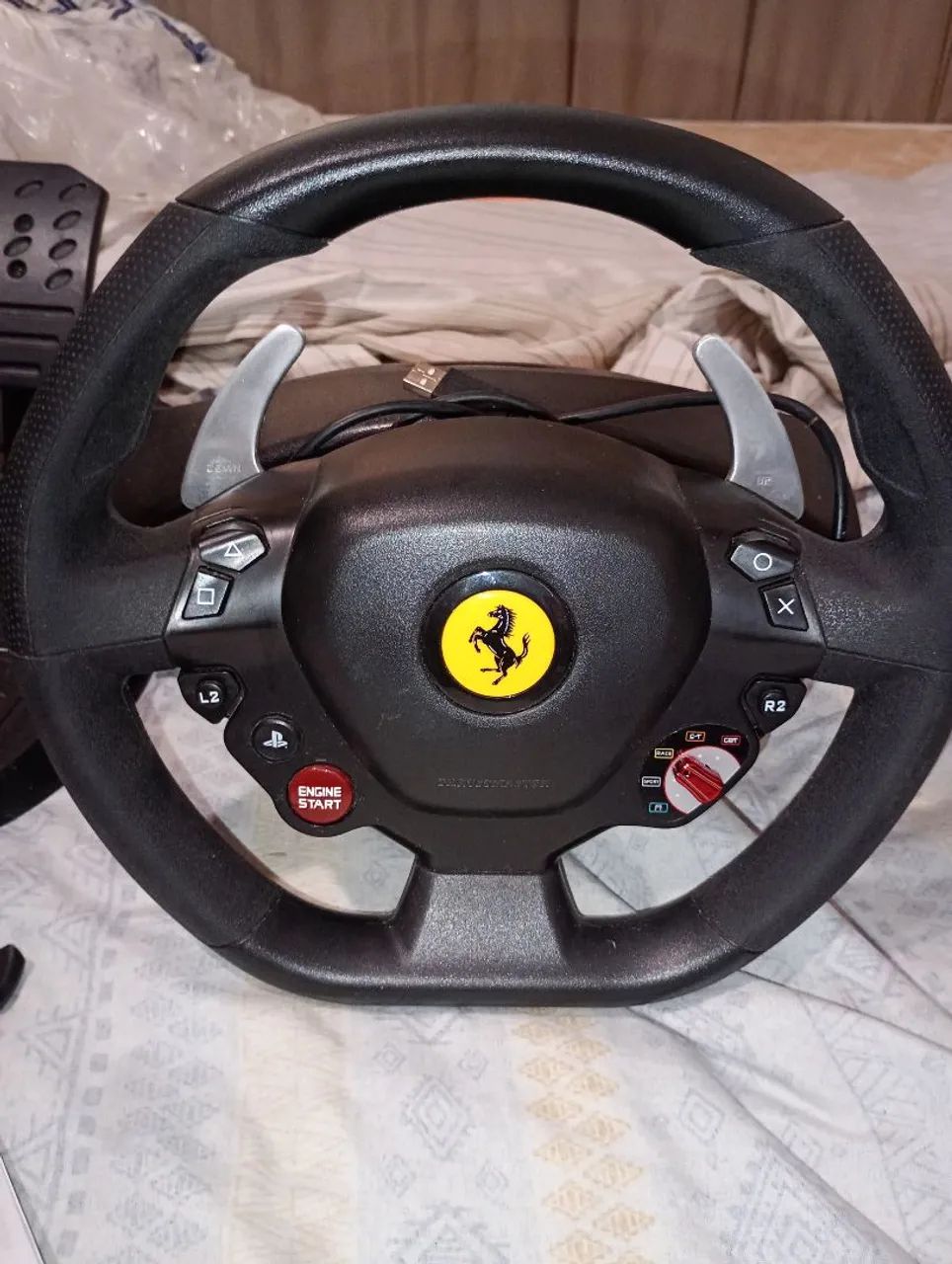Kit volante e pedal Ferrari  - Foto 2