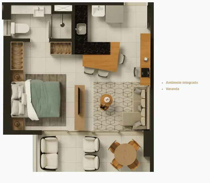 PLANTA 40m²