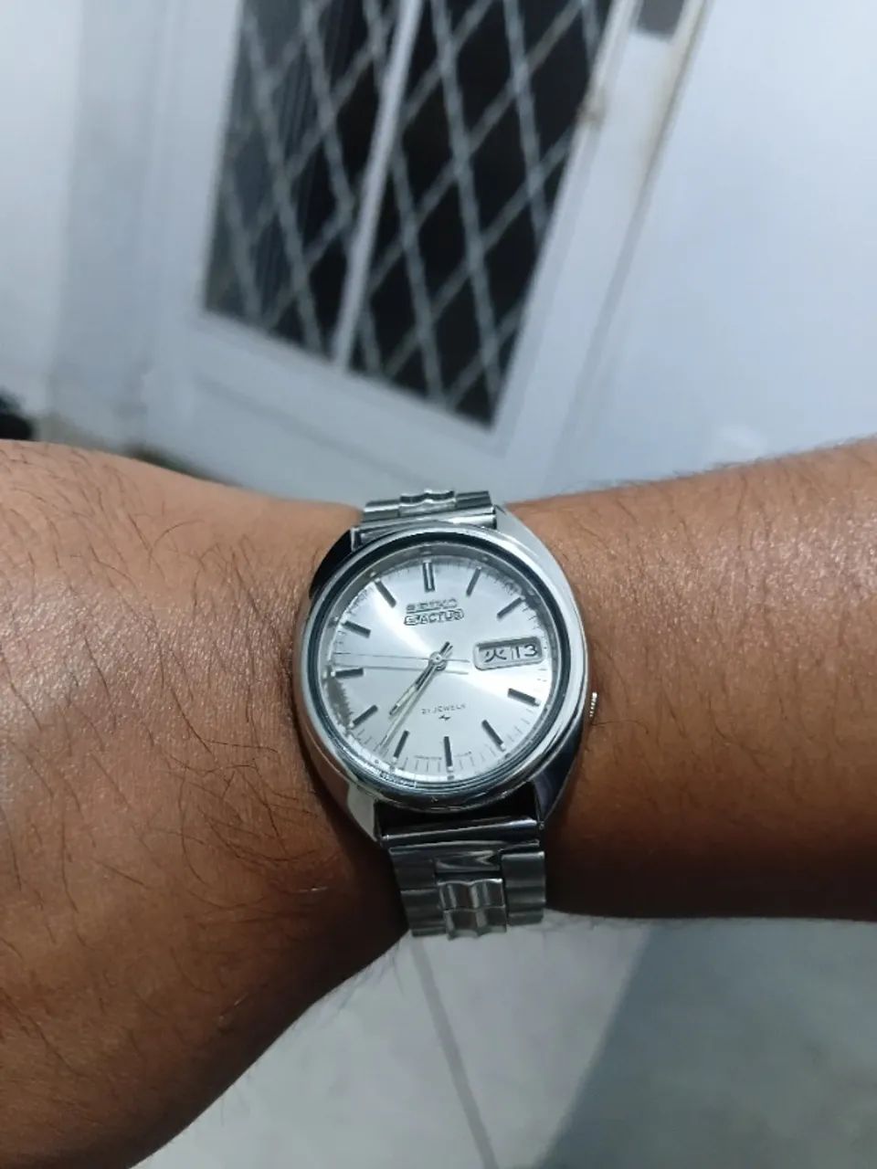 Seiko Actus Automático calendário Kanji