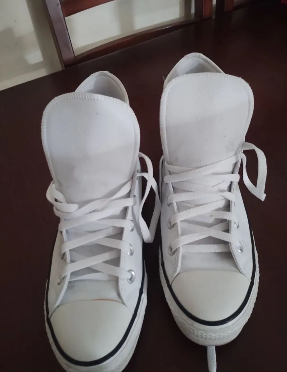 Tênis all star plataforma alta.  - Foto 4