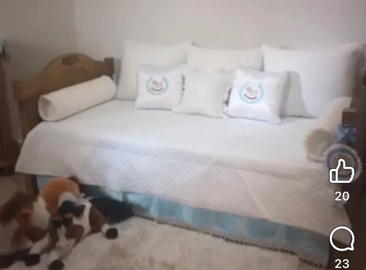 Kit de cama infantil com berço  - Foto 4