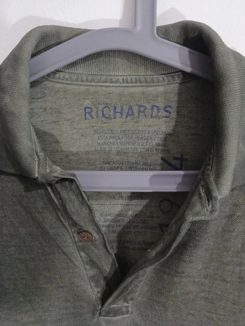 camisa polo richards tie dye verde p - Foto 3