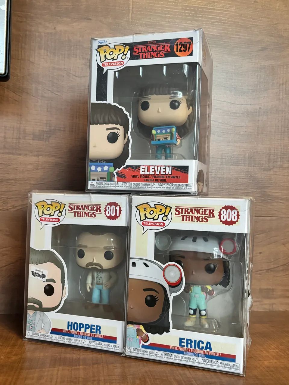Combo 3 Funko Pop - Stranger Things