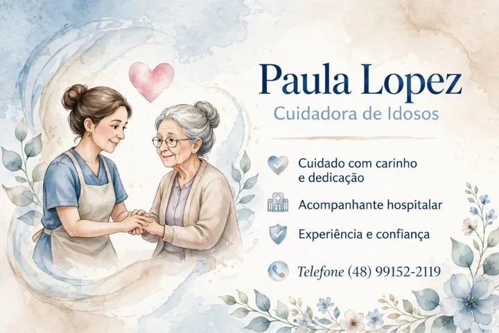 Cuidadora de idosos 