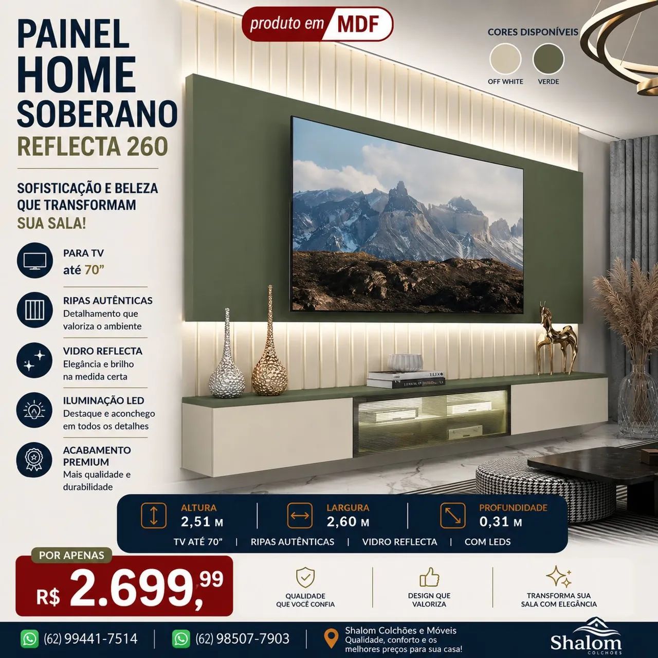 Painel tv