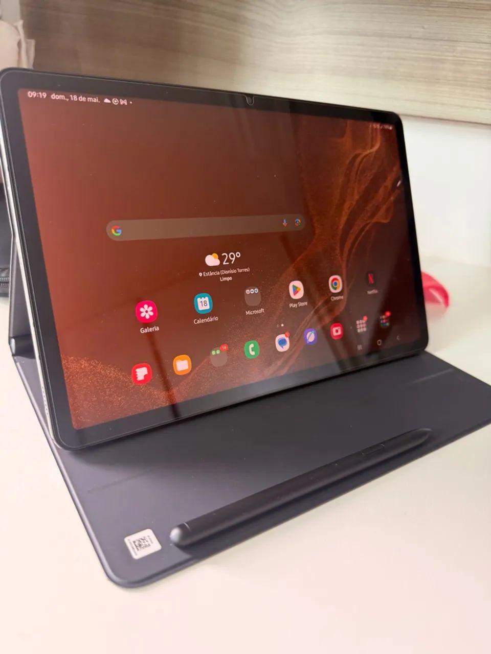 Tab S8 5G Samsung com S Pen e capa  - Foto 3