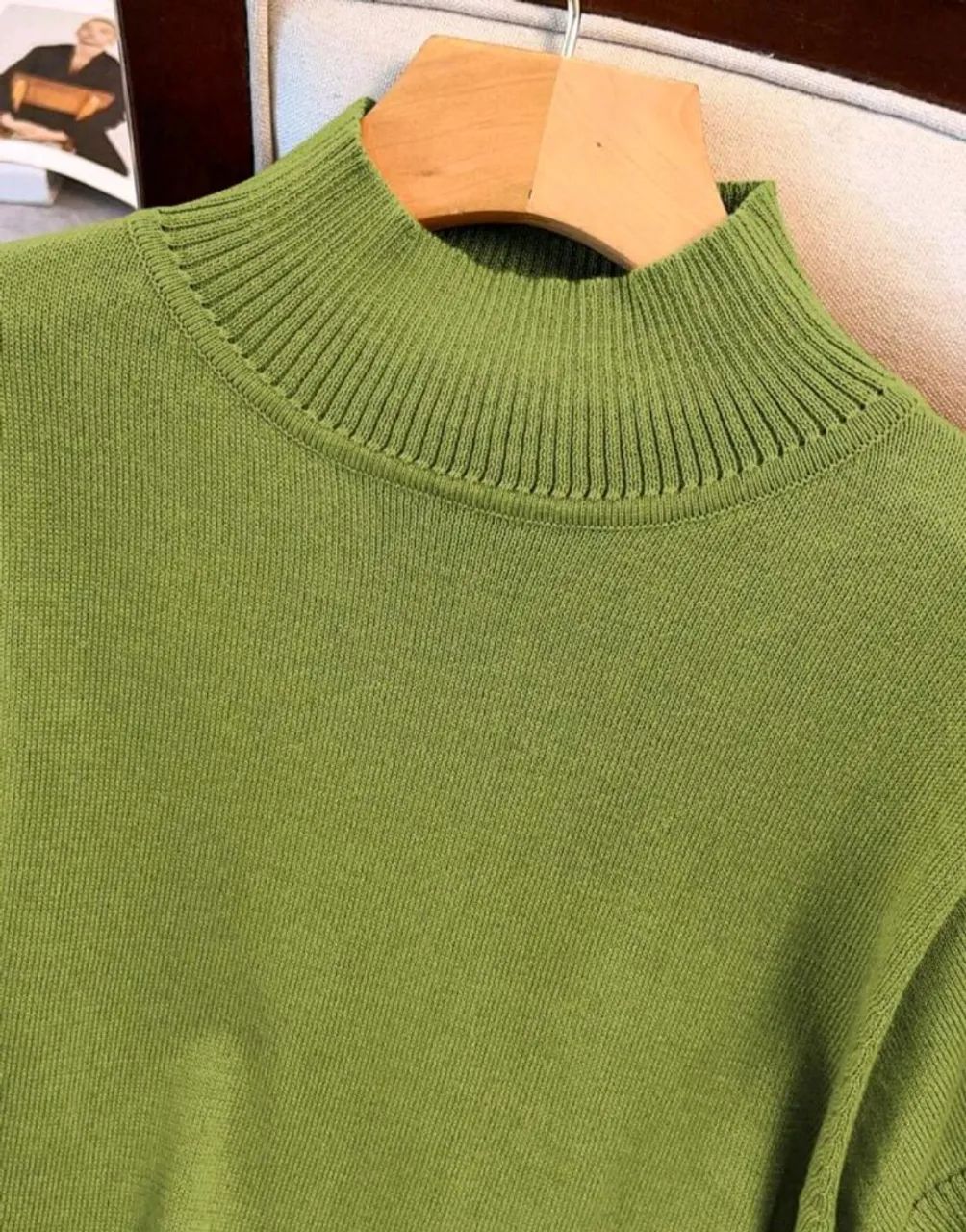 Colete tricô feminino 