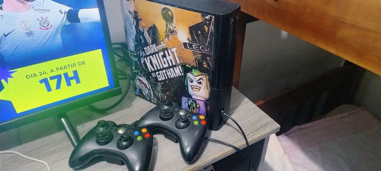 Xbox 360 com 121 jogos - Foto 2
