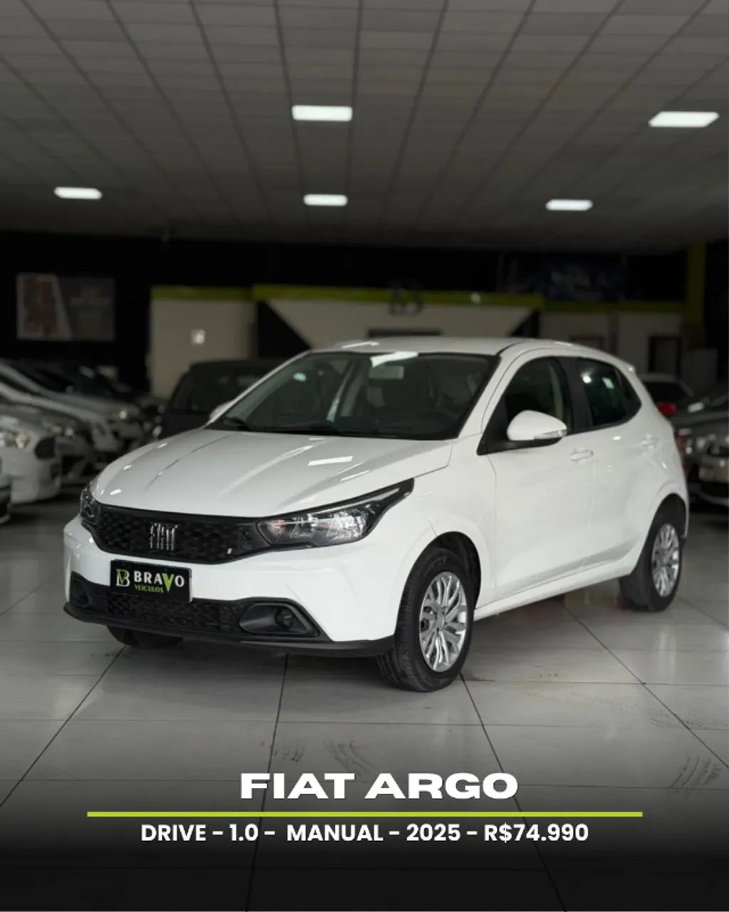 Fiat Argo Drive 1.0 6V Flex 2025